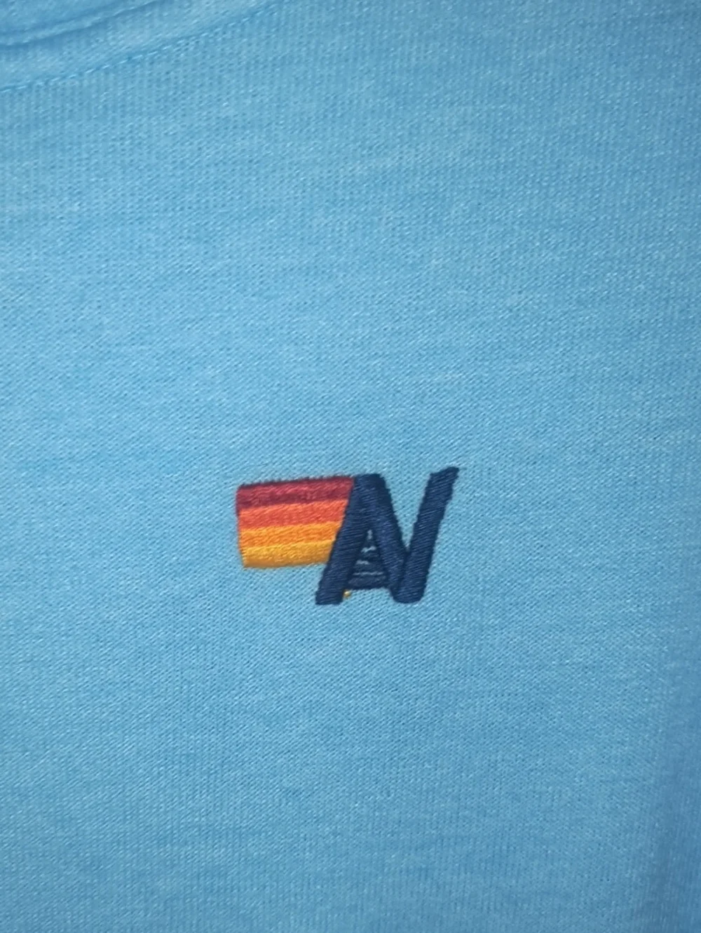 Aviator Nation Ninja Hoodie Sky Blue Size S